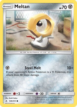 Meltan (128/214) [SM  Unbroken Bonds] - Common