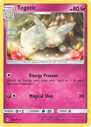 Togetic (137/214) [SM  Unbroken Bonds] - Uncommon
