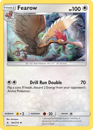 Fearow (146/214) [SM  Unbroken Bonds] - Uncommon