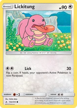 Lickitung (152/214) [SM  Unbroken Bonds] - Common