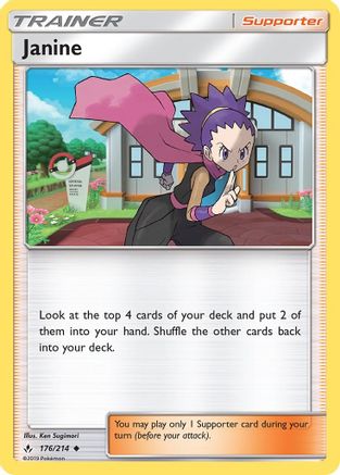 Janine (176/214) [SM  Unbroken Bonds] - Uncommon