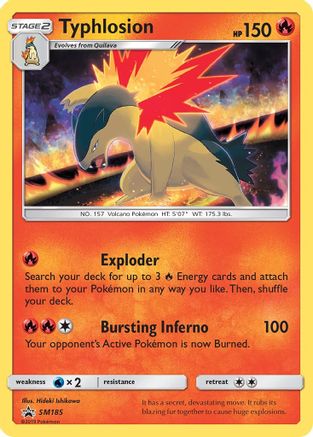 Typhlosion (SM185/248) [SM Promos] Holofoil - Promo