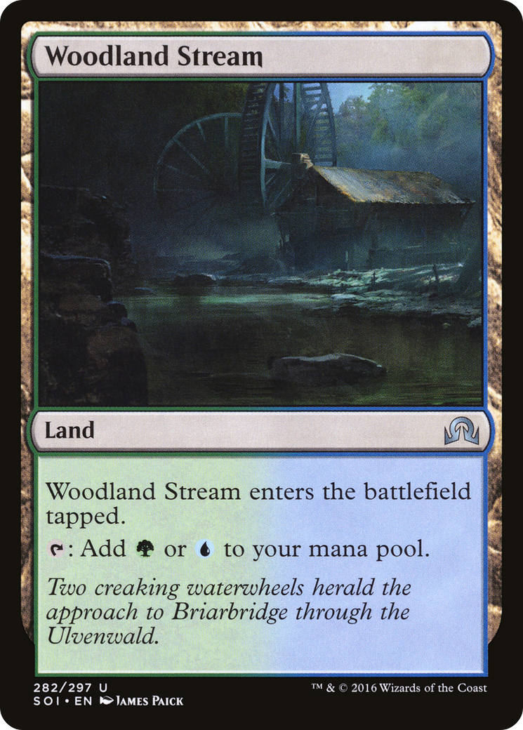 Woodland Stream (SOI-282) [Shadows over Innistrad] Foil