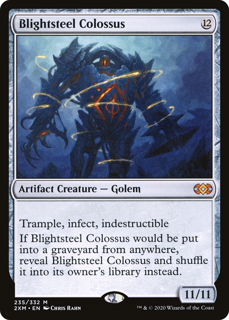 Blightsteel Colossus (2XM-235) [Double Masters] Foil