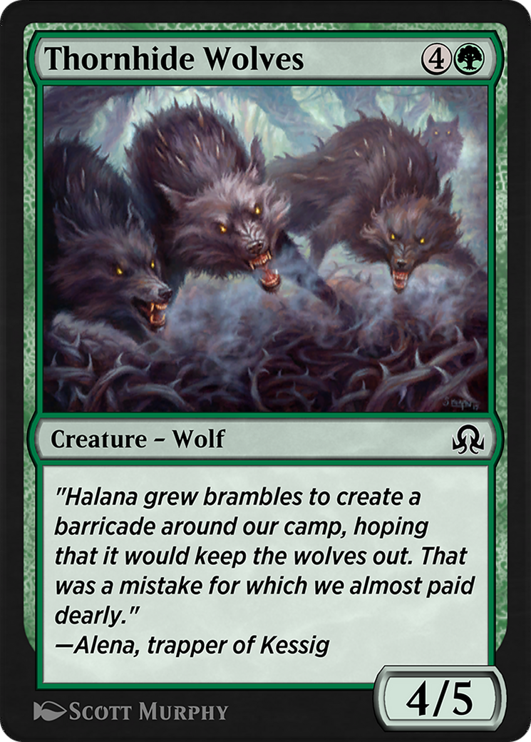 Thornhide Wolves (SIR-218) [Shadows over Innistrad Remastered]
