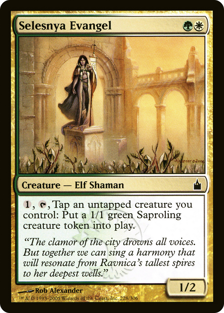 Selesnya Evangel (RAV-228) [Ravnica: City of Guilds]