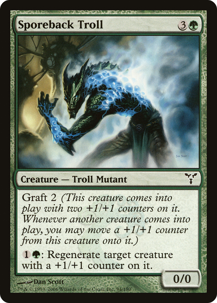Sporeback Troll [Dissension] Foil