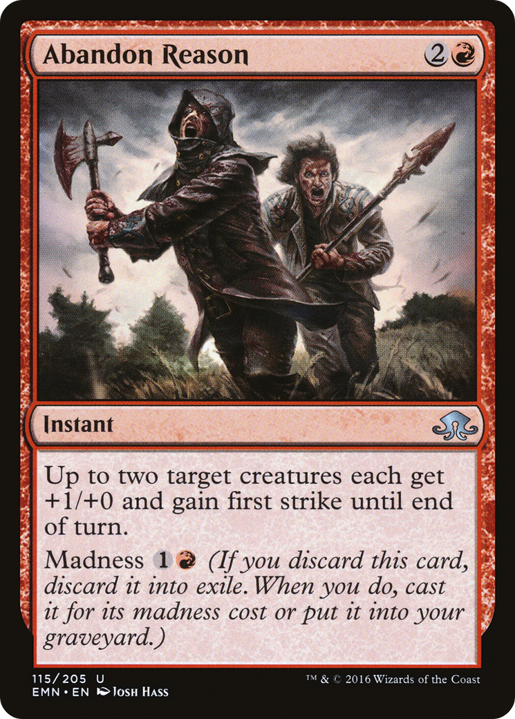 Abandon Reason (EMN-115) [Eldritch Moon] Foil