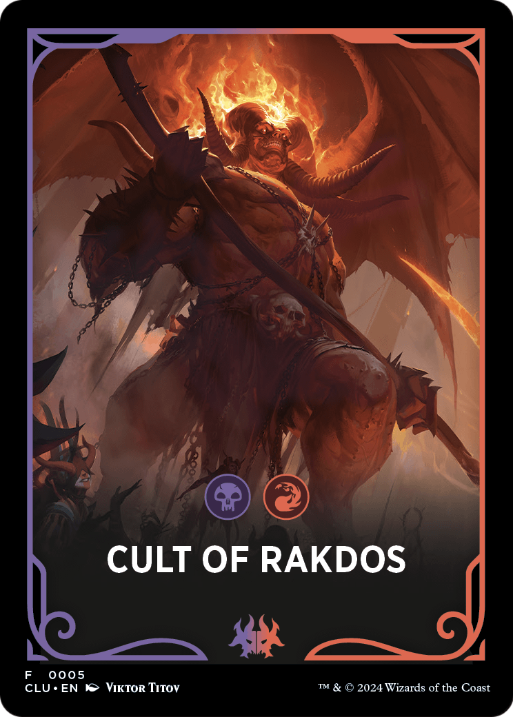 Cult of Rakdos (FCLU-005) [Ravnica: Clue Edition Front Cards]