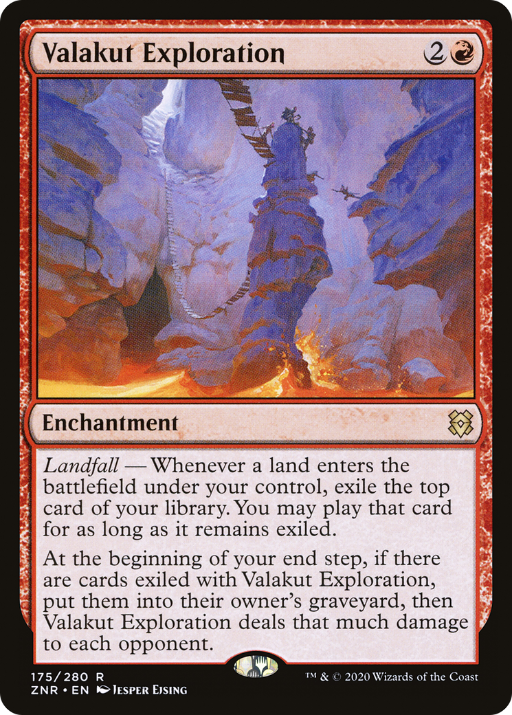 Valakut Exploration (ZNR-175) [Zendikar Rising] Foil