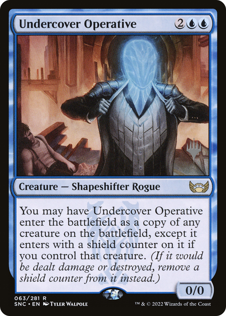 Undercover Operative (PPSNC-063) [Promo Pack: Streets of New Capenna Promos] Foil