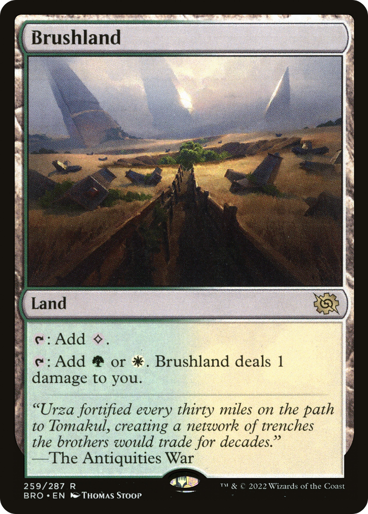 Brushland (BRO-259) [The Brothers' War] Foil
