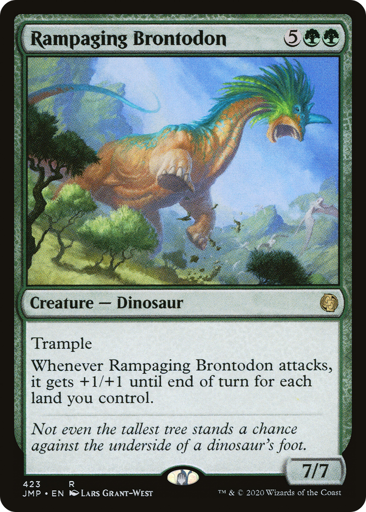 Rampaging Brontodon (JMP-423) [Jumpstart]