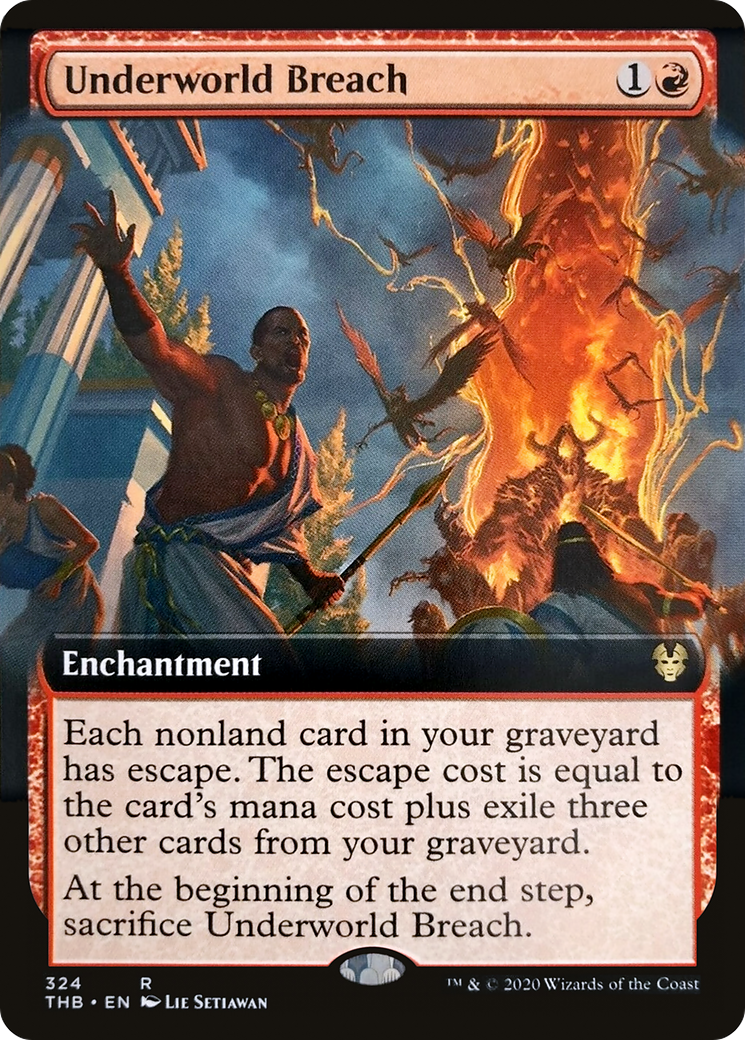 Underworld Breach (Extended Art) (THB-324) [Theros Beyond Death] Foil