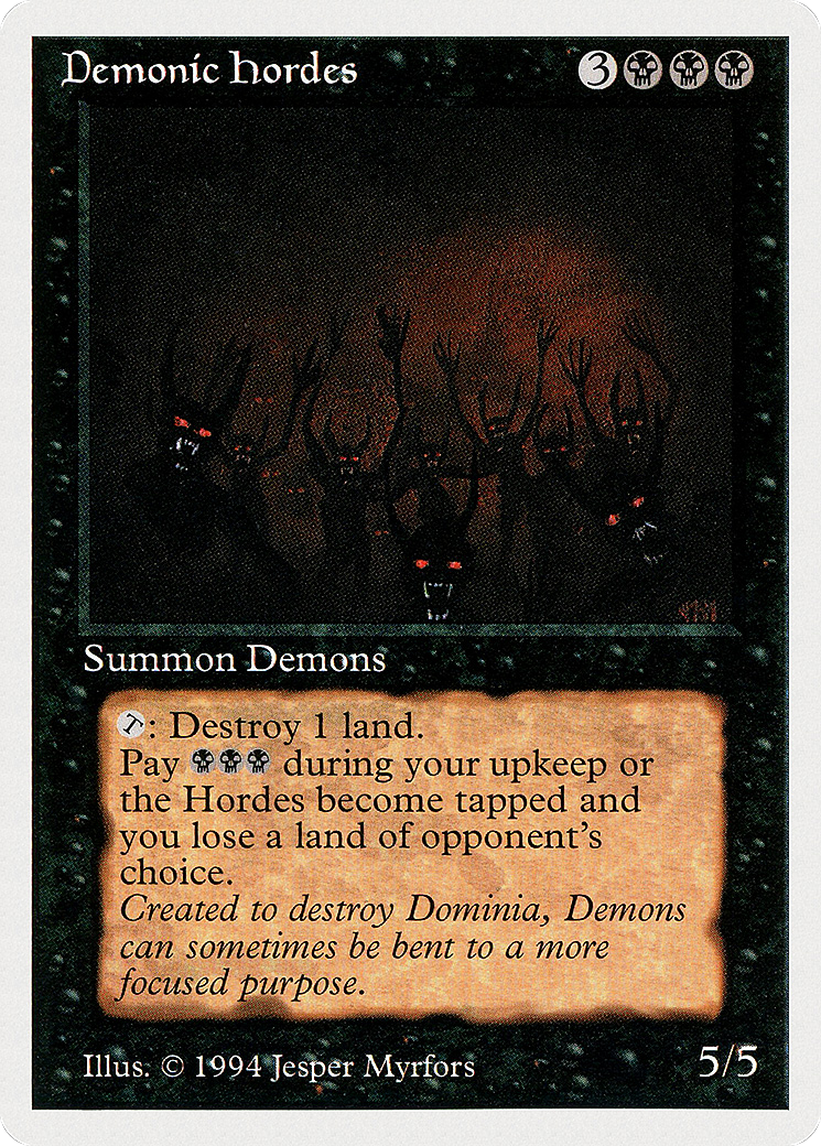 Demonic Hordes (SUM-104) [Summer Magic / Edgar]