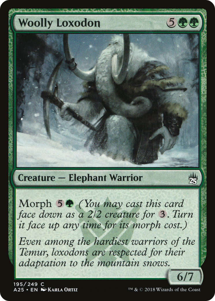 Woolly Loxodon (A25-195) [Masters 25] Foil