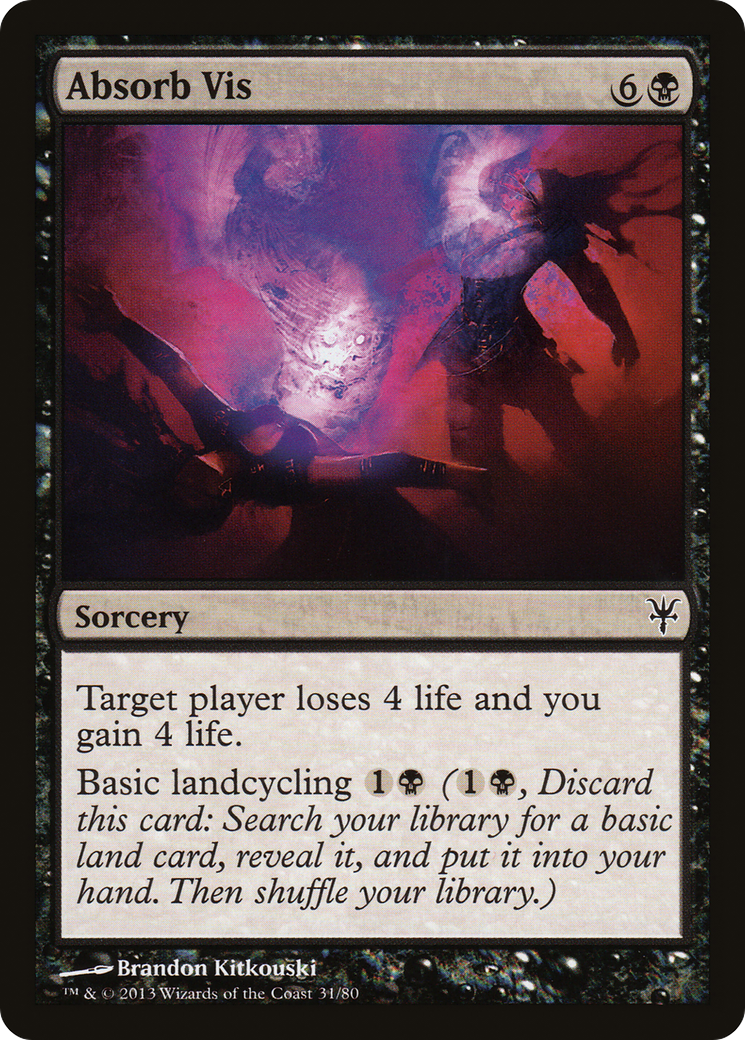 Absorb Vis (DDK-031) [Duel Decks: Sorin vs. Tibalt]