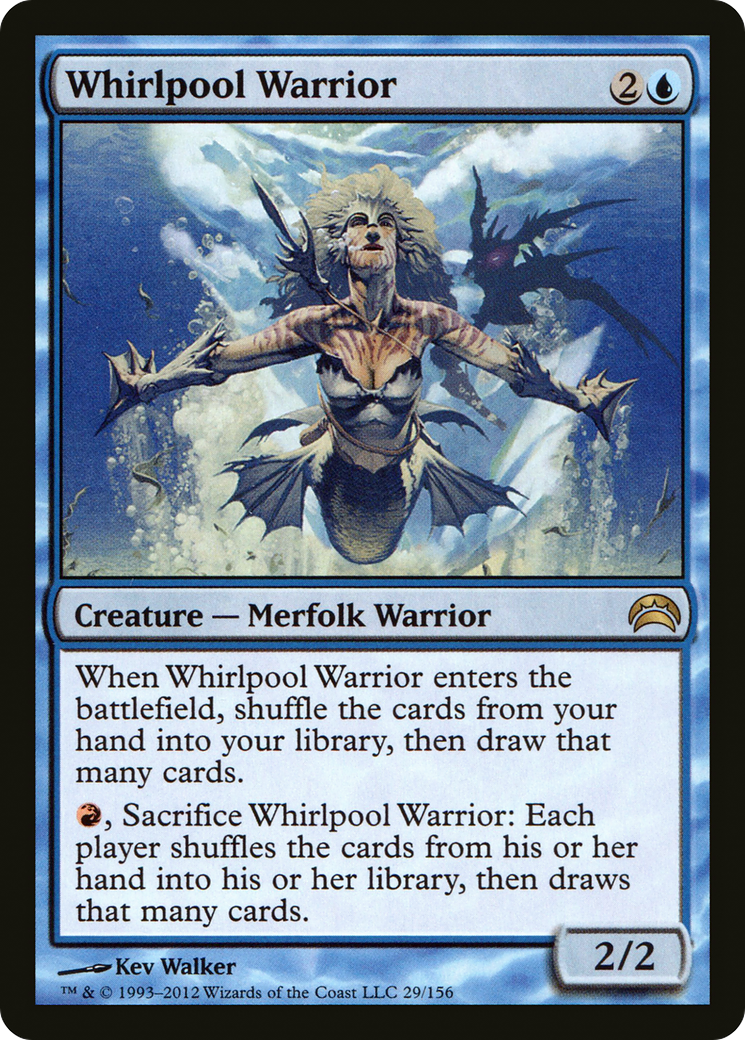 Whirlpool Warrior (PC2-029) [Planechase 2012] Foil