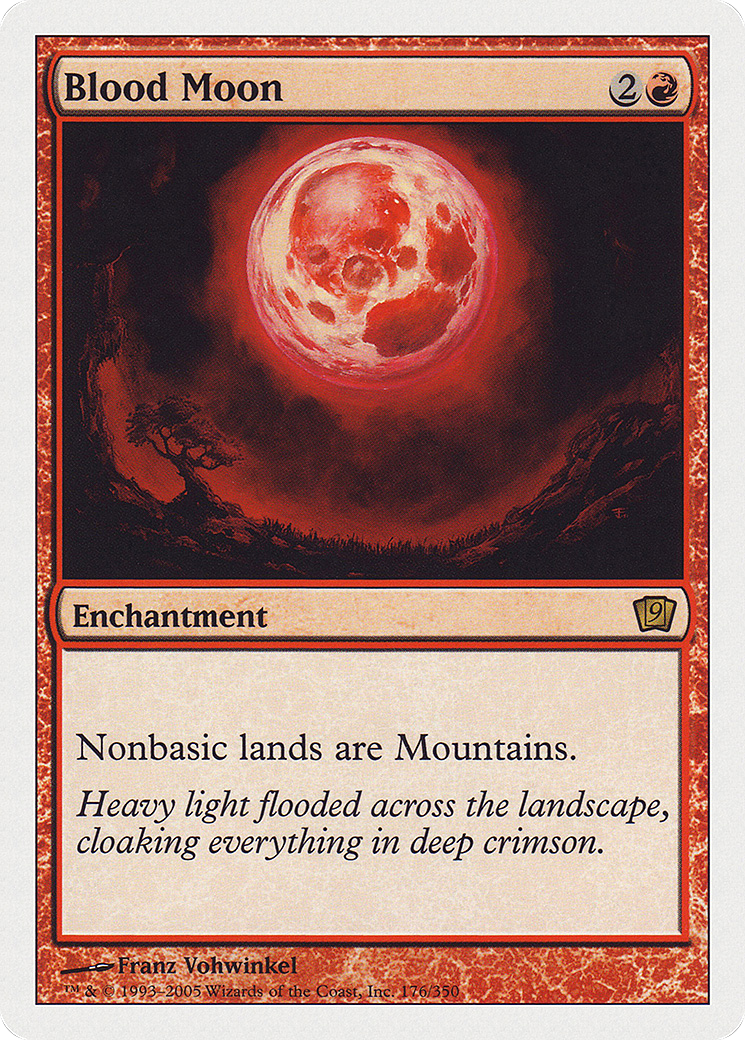 Blood Moon (9ED-176) [9th Edition]