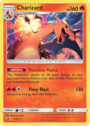 Charizard (Let's Play, Eevee!) (003/70) [Deck Exclusives] - Rare