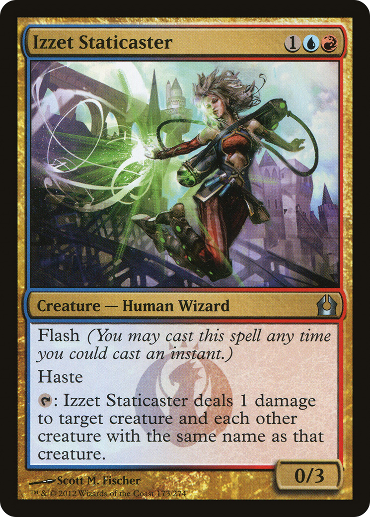 Izzet Staticaster (RTR-173) [Return to Ravnica]