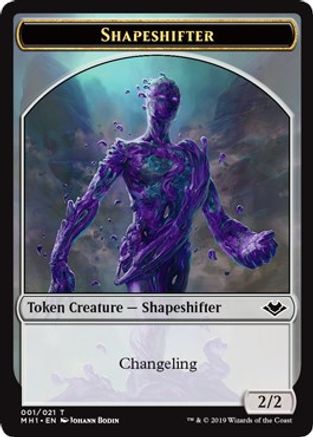 Shapeshifter Token (MH1-001) [Modern Horizons] Foil