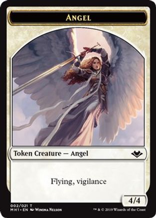 Angel Token (MH1-002) [Modern Horizons] Foil