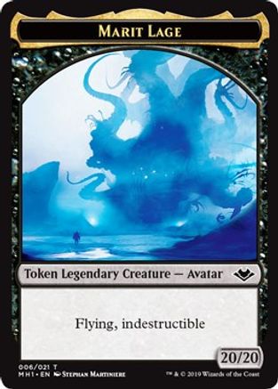 Marit Lage Token (MH1-006) [Modern Horizons] Foil