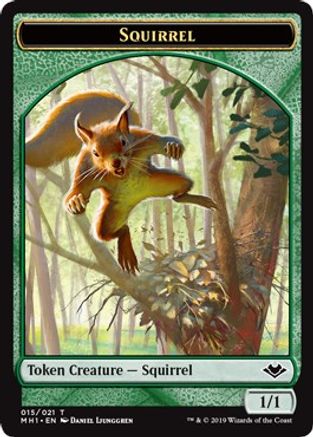 Squirrel Token (MH1-015) [Modern Horizons] Foil