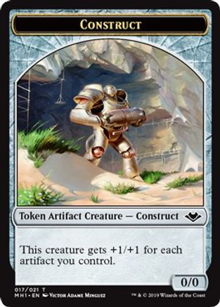 Construct Token (MH1-017) [Modern Horizons] Foil