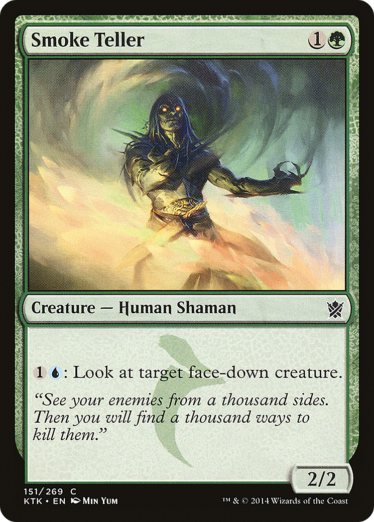 Smoke Teller (KTK-151) [Khans of Tarkir]