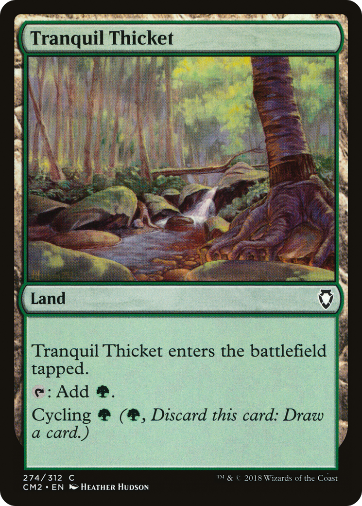 Tranquil Thicket (CM2-274) [Commander Anthology Volume II]