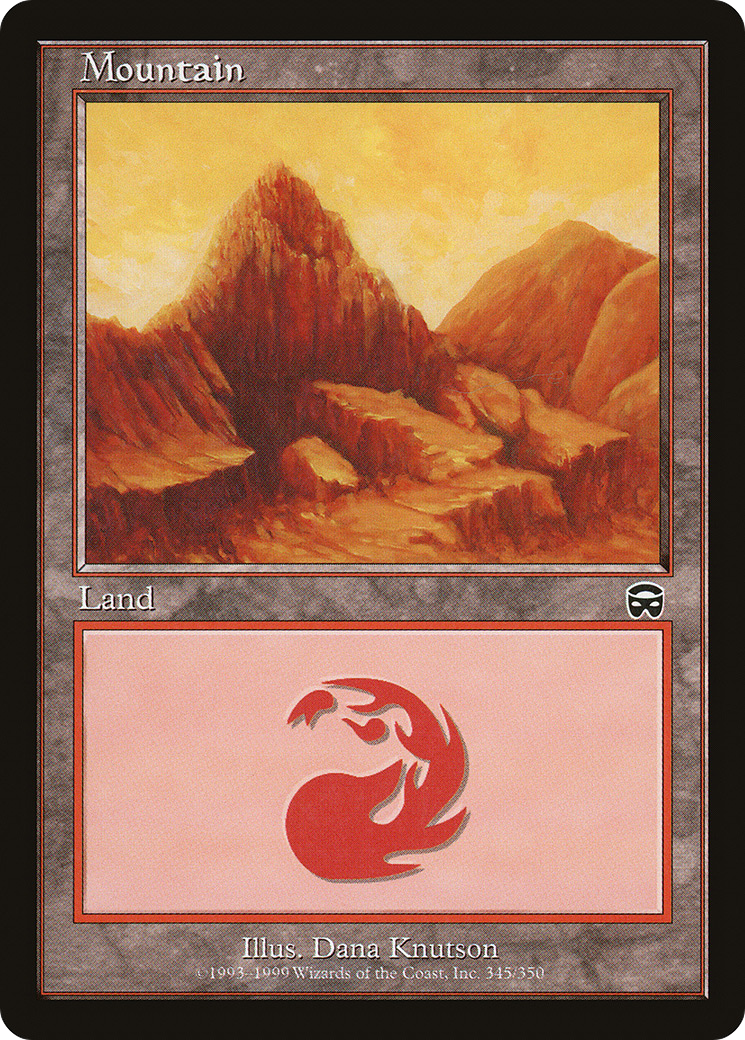Mountain (MMQ-345) [Mercadian Masques] Foil