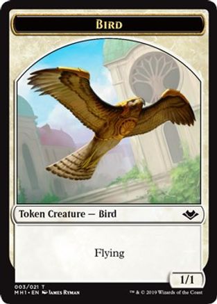 Bird // Spider Double-Sided Token (MH1-3 // 14) [Modern Horizons]