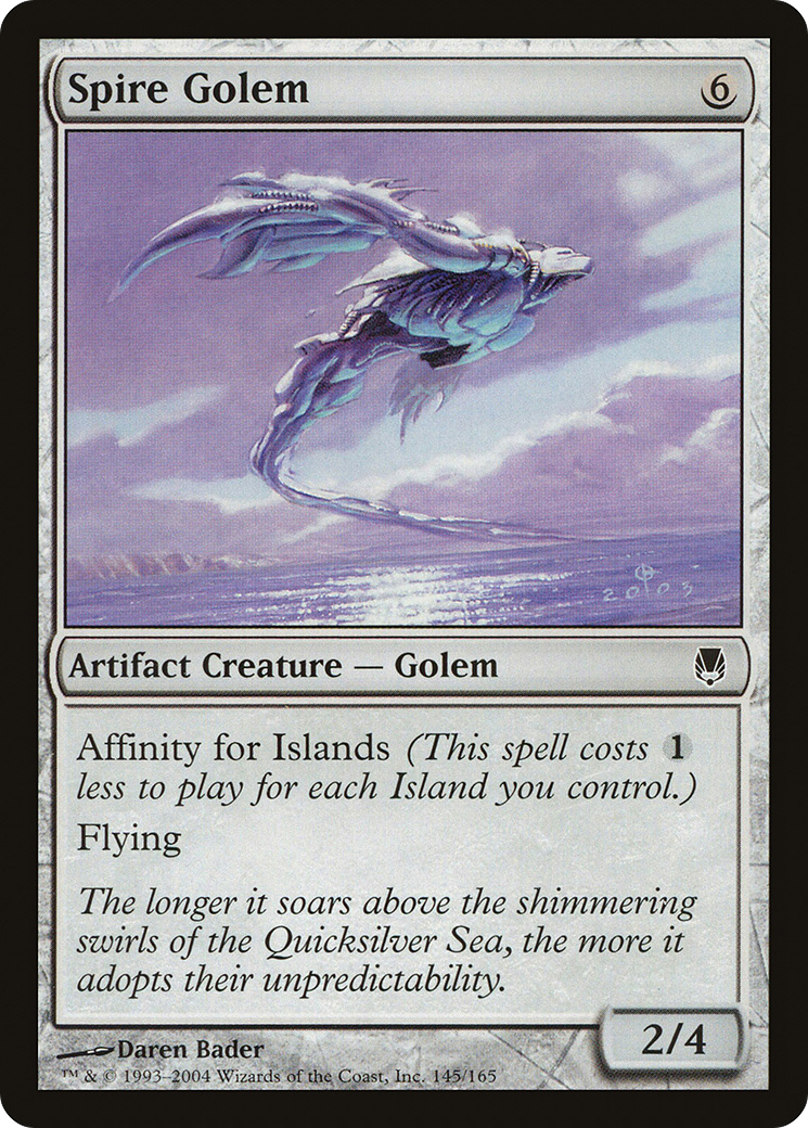 Spire Golem (DST-145) [Darksteel]