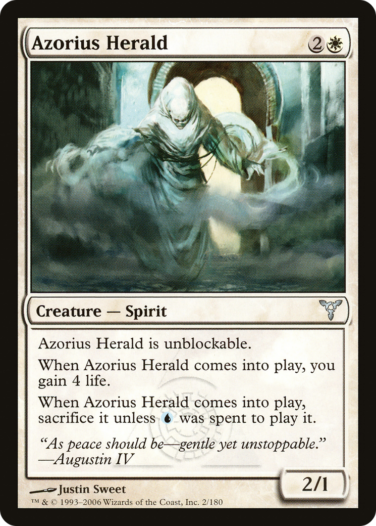 Azorius Herald (DIS-002) [Dissension]