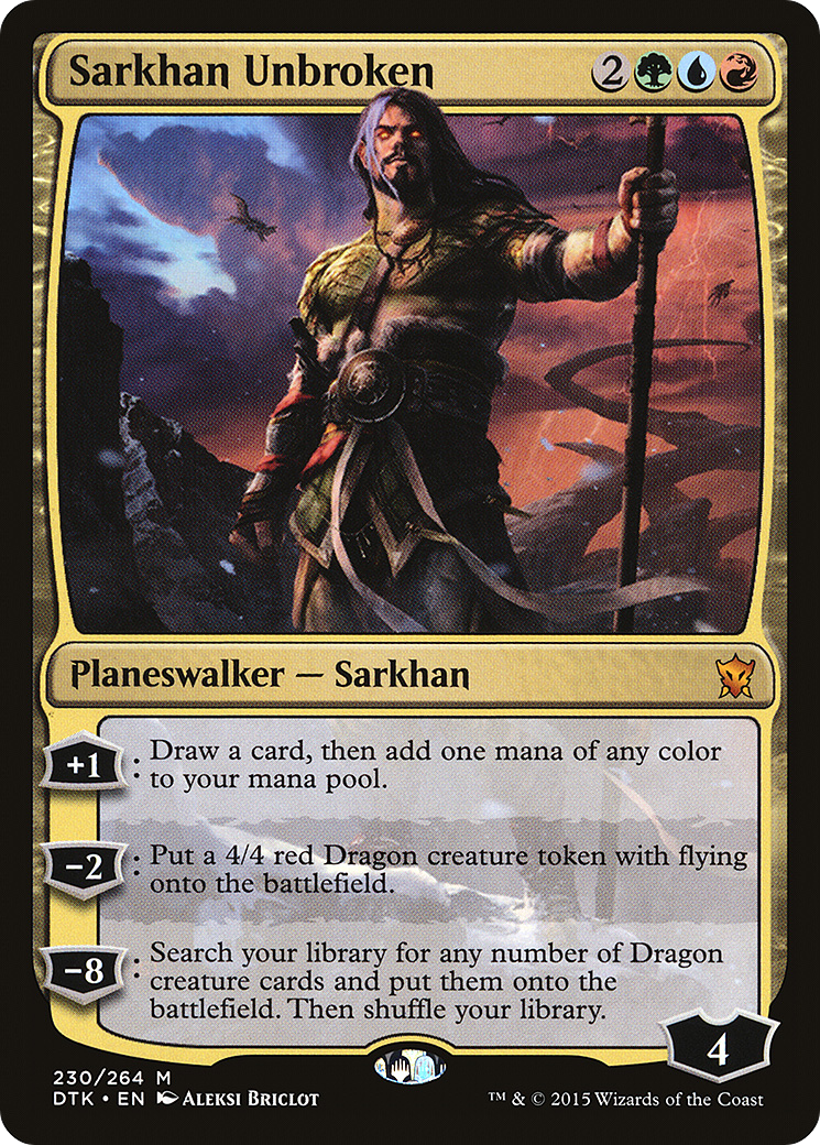 Sarkhan Unbroken (DTK-230) [Dragons of Tarkir]