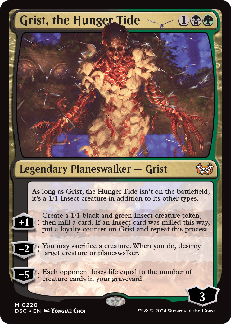 Grist, the Hunger Tide (DSC-220) [Duskmourn: House of Horror Commander]