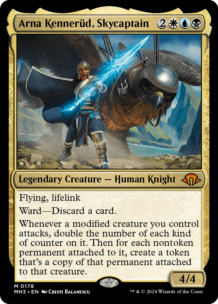 Arna Kennerud, Skycaptain (MH3-178) [Modern Horizons 3] Foil
