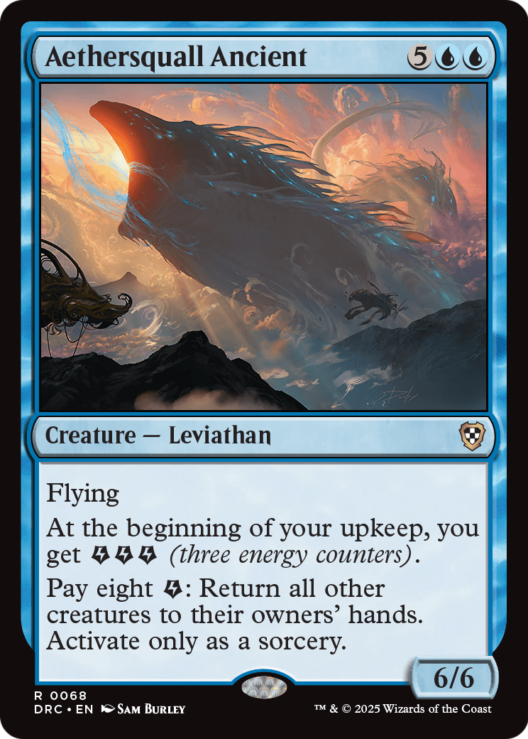 Aethersquall Ancient (DRC-068) [Commander: Aetherdrift]