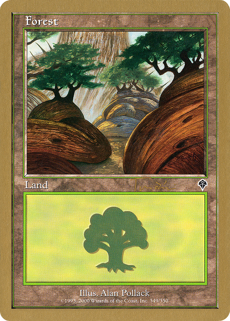 Forest (349) - 2001 Jan Tomcani (INV) [World Championship Decks 2001]