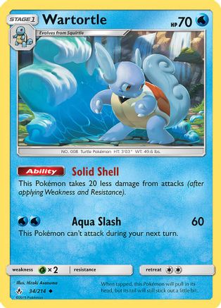 Wartortle (Premium Collection Promo) (034/214) [Miscellaneous Cards & Products] Holofoil - Promo