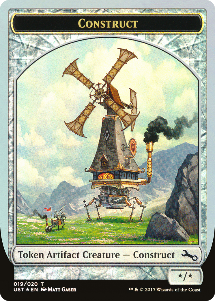 Construct Token (UST-019) [Unstable Tokens] Foil