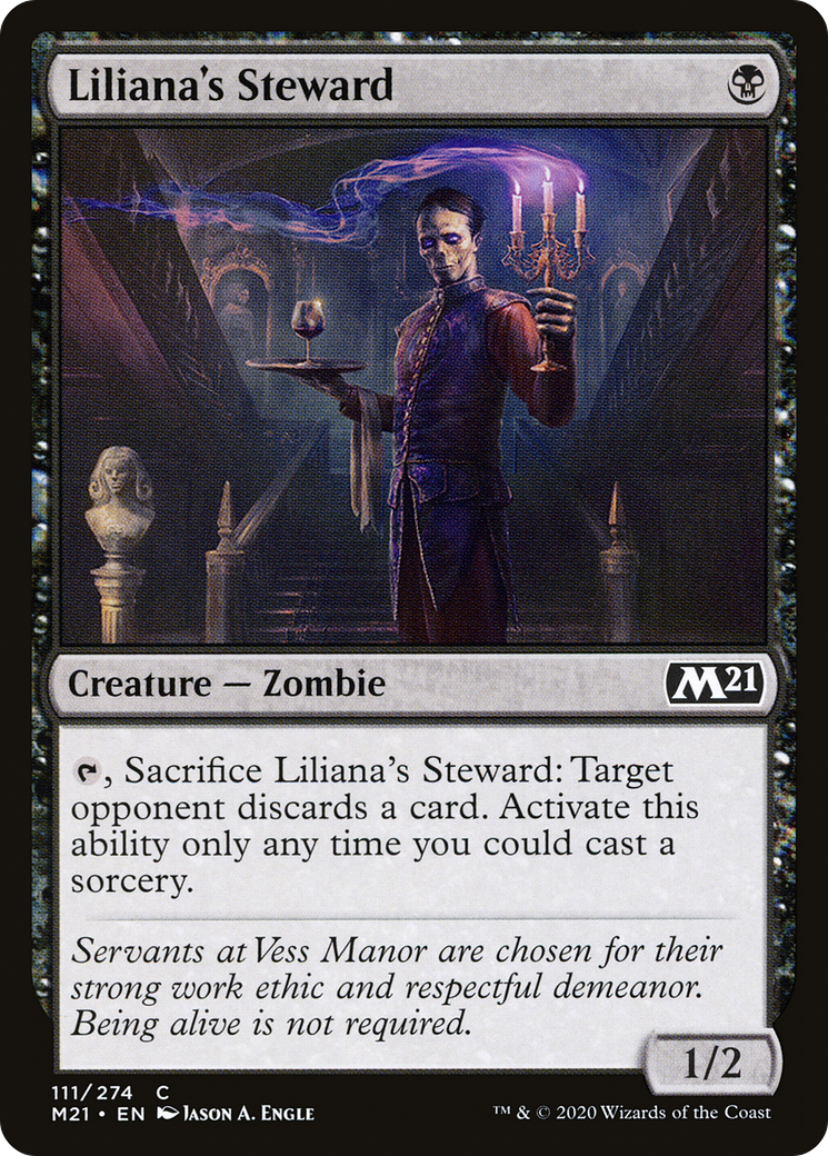 Liliana's Steward (M21-111) [Core Set 2021] Foil
