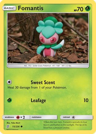 Fomantis (015/236) [SM  Unified Minds] - Common