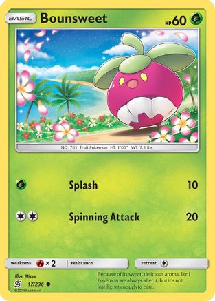 Bounsweet (17/236) [SM  Unified Minds] - Common