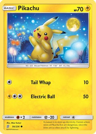 Pikachu (056/236) [SM  Unified Minds] - Common