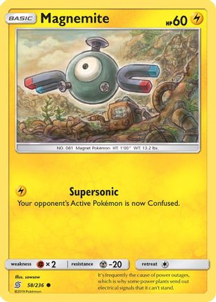 Magnemite (058/236) [SM  Unified Minds] - Common