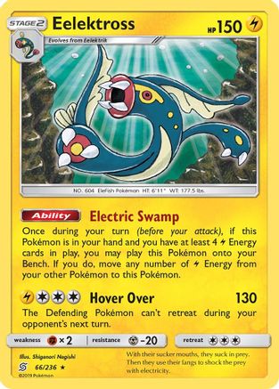 Eelektross (66/236) [SM  Unified Minds] Holofoil - Holo Rare