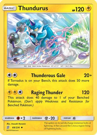 Thundurus (068/236) [SM  Unified Minds] - Uncommon